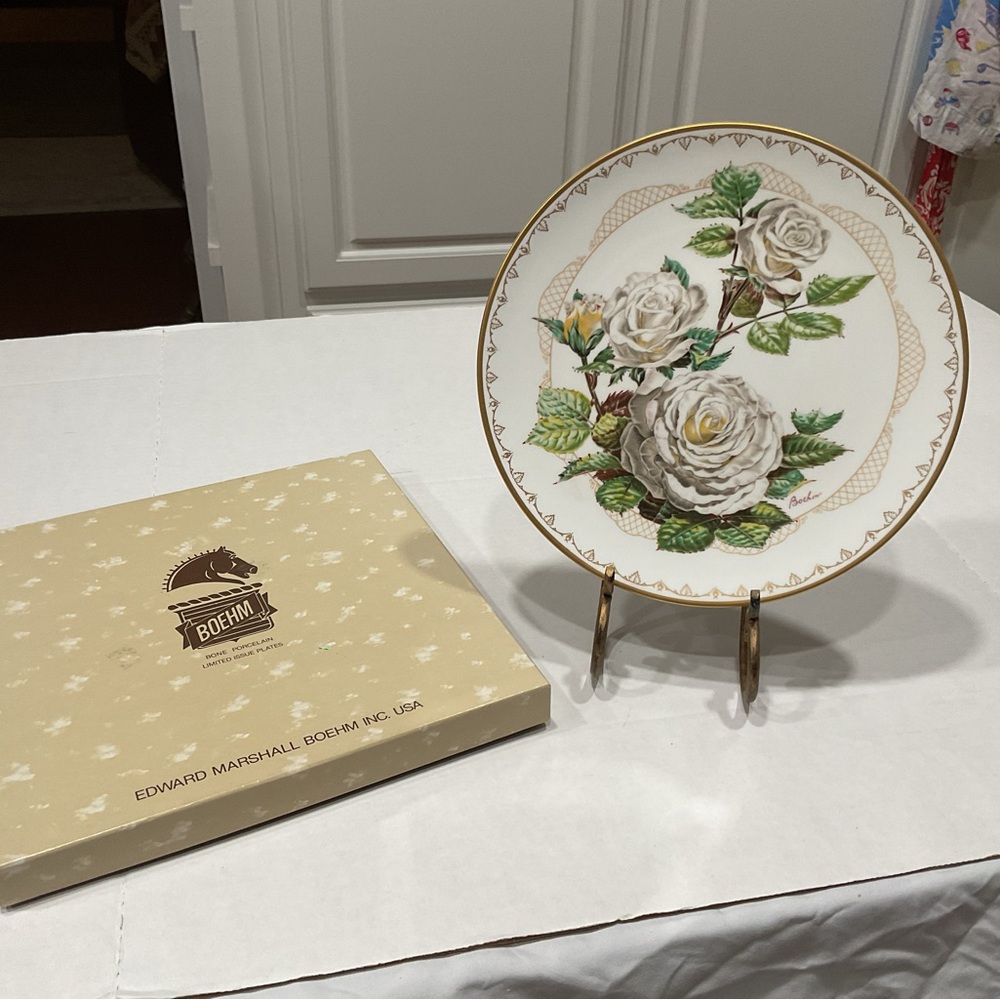 Boheme White Lightning Bone Porcelain 1982 Cottagecore